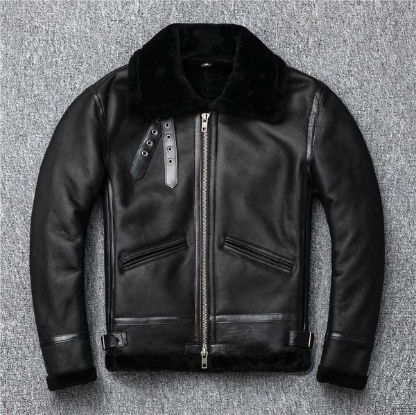 men's leather & faux brand .sales.2021 yrman genuine jacket.winter sheep shearling coat.wool fur jackets.thick warm jacket, Black
men's leather & faux brand .sales.2021 yrman genuine jacket.winter sheep shearling coat.wool fur jackets.thick warm jacket, Black