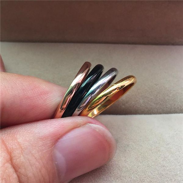 wedding rings boho cute men women thin titanium steel ring black silver gold engagement simple style vintage for couple, Slivery;golden
wedding rings boho cute men women thin titanium steel ring black silver gold engagement simple style vintage for couple, Slivery;golden