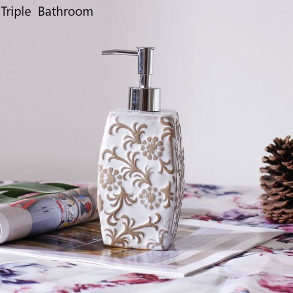liquid soap dispenser flower pattern ceramics shampoo shower gel bottle hand sanitzer holder wristband household bathroom accessories
liquid soap dispenser flower pattern ceramics shampoo shower gel bottle hand sanitzer holder wristband household bathroom accessories