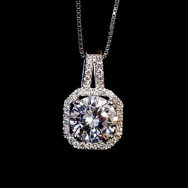 100% 925 silver necklace pendants for women 2ct 8mm white/yellow/pink/green cz zircon luxury pierscionki jewelry chain necklaces xdz095
100% 925 silver necklace pendants for women 2ct 8mm white/yellow/pink/green cz zircon luxury pierscionki jewelry chain necklaces xdz095