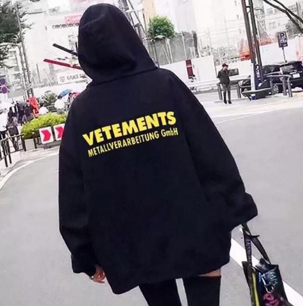 vetement femme hoodies men women metallverarbeitung gmbh fashion hip hop pullover vetements letter print sweatshirts fleece, Black
vetement femme hoodies men women metallverarbeitung gmbh fashion hip hop pullover vetements letter print sweatshirts fleece, Black