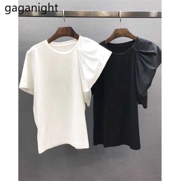 casual solid women tshirt short sleeve ruffles summer tee shirt arrivals fashion sale o neck tees 210601, White
casual solid women tshirt short sleeve ruffles summer tee shirt arrivals fashion sale o neck tees 210601, White