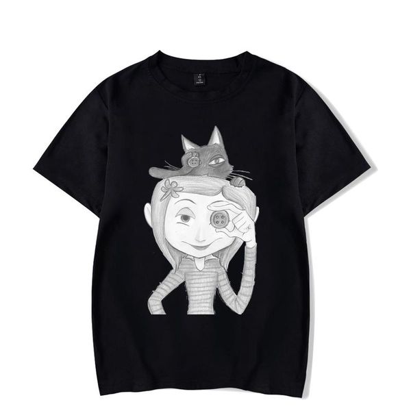 men's t-shirts coraline cartoon leisure t-shirt short sleeve summer men fleece sweatshirt streetwear hip hop manga printed anime tees, White;black
men's t-shirts coraline cartoon leisure t-shirt short sleeve summer men fleece sweatshirt streetwear hip hop manga printed anime tees, White;black