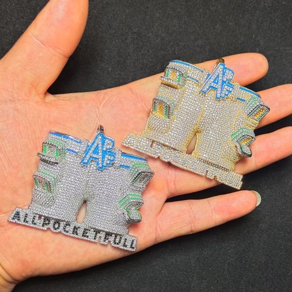 chains hip hop letter all pocket fulll charm pendant with full 5a cubic zircon pave trousers jewelry long rope chain, Silver
chains hip hop letter all pocket fulll charm pendant with full 5a cubic zircon pave trousers jewelry long rope chain, Silver