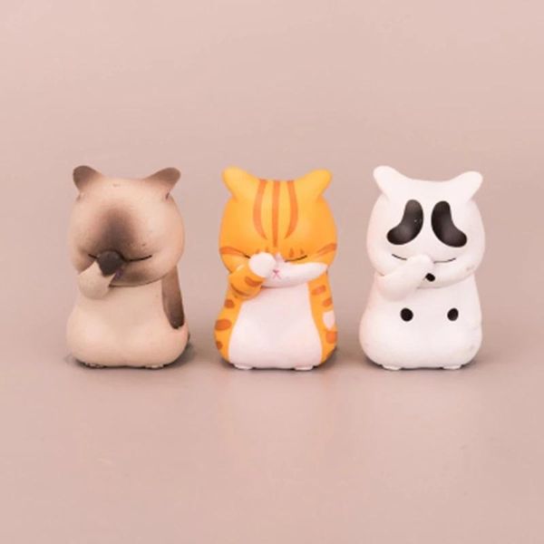 decorative objects & figurines zocdou 1 piece cute face cat small statue figurine ornament miniature toy decoration
decorative objects & figurines zocdou 1 piece cute face cat small statue figurine ornament miniature toy decoration