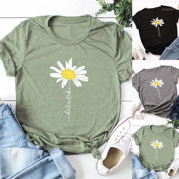 women's blouses & shirts plus size fashion daisy print blouse shirt loose o-neck casual summer ladies female women short sleeve blu, White
women's blouses & shirts plus size fashion daisy print blouse shirt loose o-neck casual summer ladies female women short sleeve blu, White