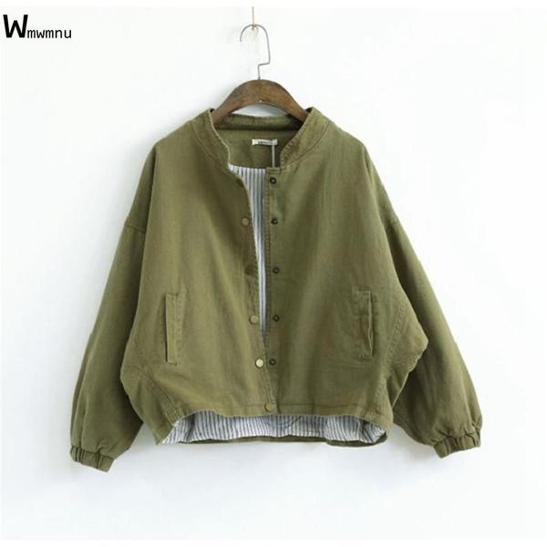 women's jackets casual loose short jacket women stylish baseball vintage long sleeve single breasted outerwear streetwear boyfriend coa, Black;brown
women's jackets casual loose short jacket women stylish baseball vintage long sleeve single breasted outerwear streetwear boyfriend coa, Black;brown