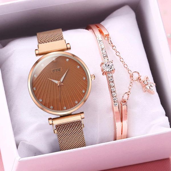 wristwatches ccq brand women diamond watches fashion ladies magnetic waterproof female quartz wrist relogio feminino, Slivery;brown
wristwatches ccq brand women diamond watches fashion ladies magnetic waterproof female quartz wrist relogio feminino, Slivery;brown