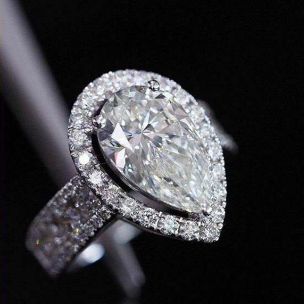 classic drop shaped women rings with brilliant cubic zirconia crystal wedding engagement party ring silver color jewelry, Slivery;golden
classic drop shaped women rings with brilliant cubic zirconia crystal wedding engagement party ring silver color jewelry, Slivery;golden