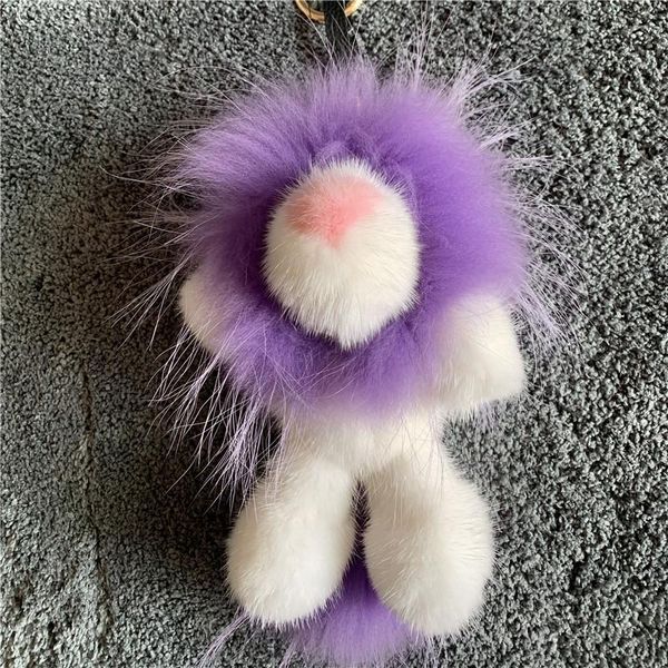 keychains mink wool simba lion bag pendant mao hanging jewelry real fur plush doll luxury keychain, Silver
keychains mink wool simba lion bag pendant mao hanging jewelry real fur plush doll luxury keychain, Silver