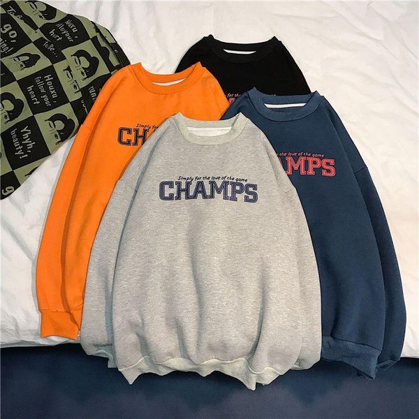 men's hoodies & sweatshirts korean simple letters plus velvet sweatshirt loose print o-neck long-sleeved trend hong kong style autumn w, Black
men's hoodies & sweatshirts korean simple letters plus velvet sweatshirt loose print o-neck long-sleeved trend hong kong style autumn w, Black