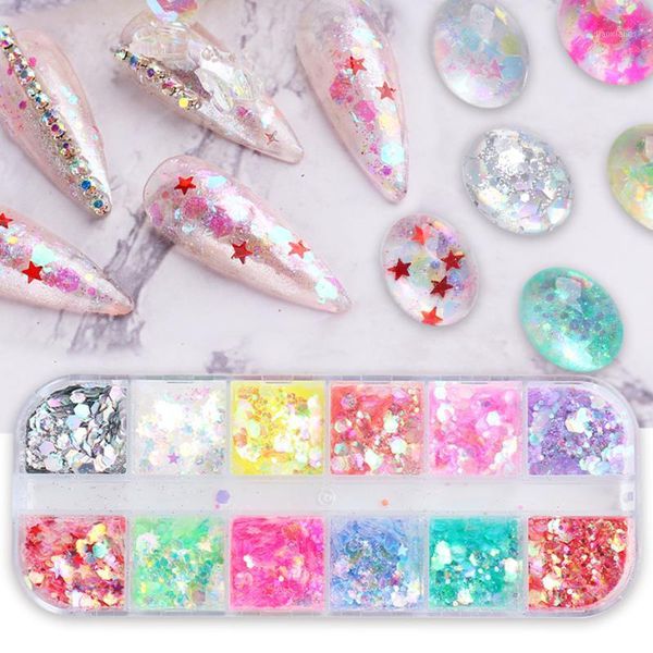 grids 3d star holographic nail glitter sequins set mixed colourful heart shape hexagon manicure pigment nails decoration lyhx1, Silver;gold
grids 3d star holographic nail glitter sequins set mixed colourful heart shape hexagon manicure pigment nails decoration lyhx1, Silver;gold