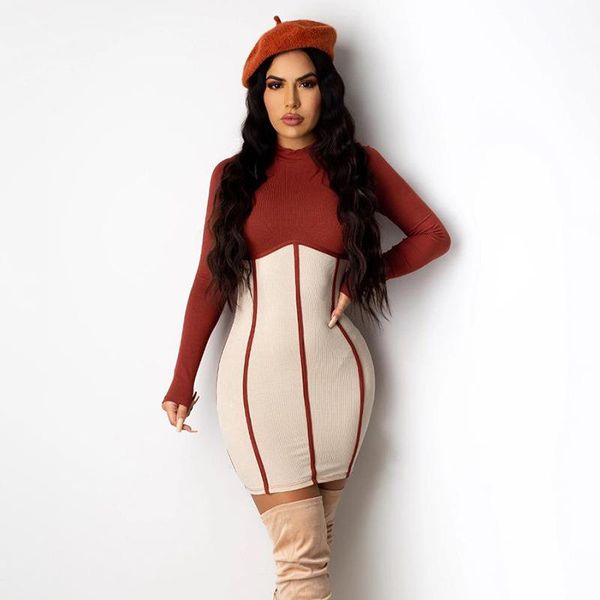 angel's secret patchwork ribbed knitted sheath mini dress women skinny elastic elegant lady streetwear autumn outfit ag30216 casual dre, Black;gray
angel's secret patchwork ribbed knitted sheath mini dress women skinny elastic elegant lady streetwear autumn outfit ag30216 casual dre, Black;gray