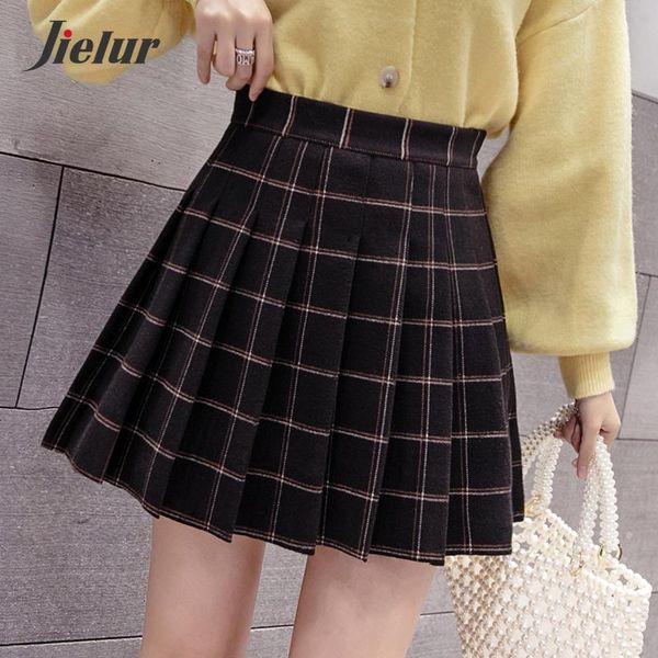 a-line women skirt slim high waist plaid zipper autumn winter black chic saia faldas korean mini skirts womens
a-line women skirt slim high waist plaid zipper autumn winter black chic saia faldas korean mini skirts womens