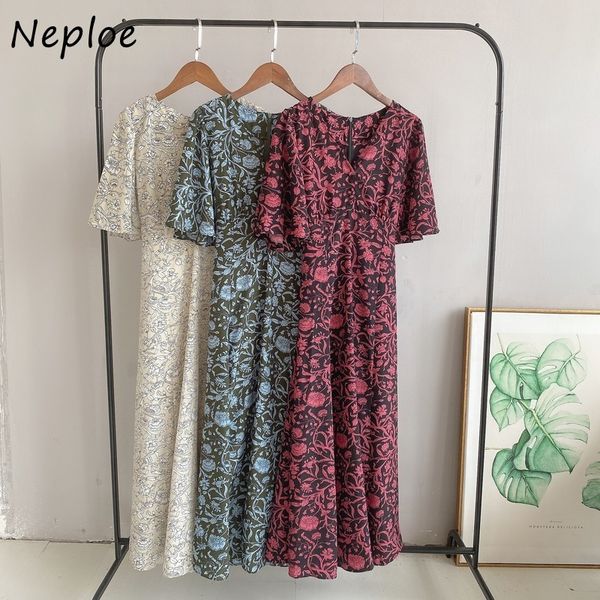 neploe chic button slim fit dresses v neck floral print high waist women dress elegant french style fresh vestidos with camis 210423, Black;gray
neploe chic button slim fit dresses v neck floral print high waist women dress elegant french style fresh vestidos with camis 210423, Black;gray