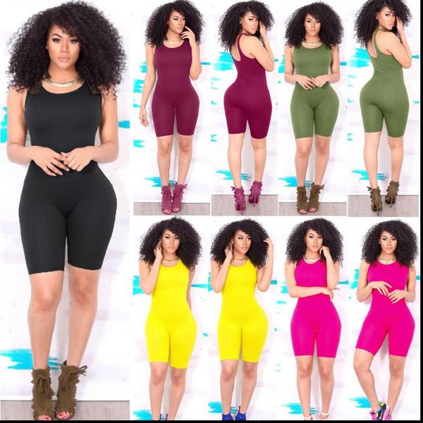 casual sleeveless bodycon bodysuit womens jumpsuits summer solid color fashion bodysuits clothing, Black;white
casual sleeveless bodycon bodysuit womens jumpsuits summer solid color fashion bodysuits clothing, Black;white