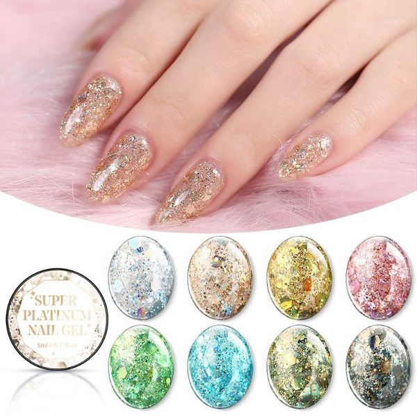 beauty 8pcs/lot platinum glitter series uv gel nail polish set 5ml soak off long lasting sequins shiny varnish1, Red;pink
beauty 8pcs/lot platinum glitter series uv gel nail polish set 5ml soak off long lasting sequins shiny varnish1, Red;pink