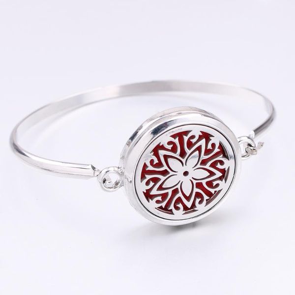 magnet perfume aroma essential oil diffuser locket flower of life bracelet stainless steel bangle with 1pc pad, Black
magnet perfume aroma essential oil diffuser locket flower of life bracelet stainless steel bangle with 1pc pad, Black