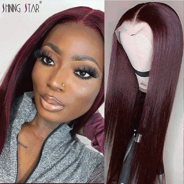 lace wigs burgundylace front human hair straight burgundy13x1 180%transparent brazilian remy part for womenshiningstar, Black;brown
lace wigs burgundylace front human hair straight burgundy13x1 180%transparent brazilian remy part for womenshiningstar, Black;brown
