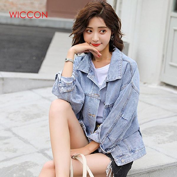 women's jackets 2021 spring & autumn women denim jacket vintage cropped short coat long-sleeve slim jeans, Black;brown
women's jackets 2021 spring & autumn women denim jacket vintage cropped short coat long-sleeve slim jeans, Black;brown