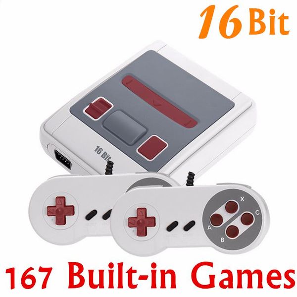 portable game players mini 16 bit av out retro classic handheld player family tv childhood built-in 167 games for nes
portable game players mini 16 bit av out retro classic handheld player family tv childhood built-in 167 games for nes