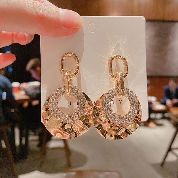 dangle & chandelier korean summer metal round pendant women's earrings exaggerated long fashion exquisite retro 2021 geometric, Silver
dangle & chandelier korean summer metal round pendant women's earrings exaggerated long fashion exquisite retro 2021 geometric, Silver