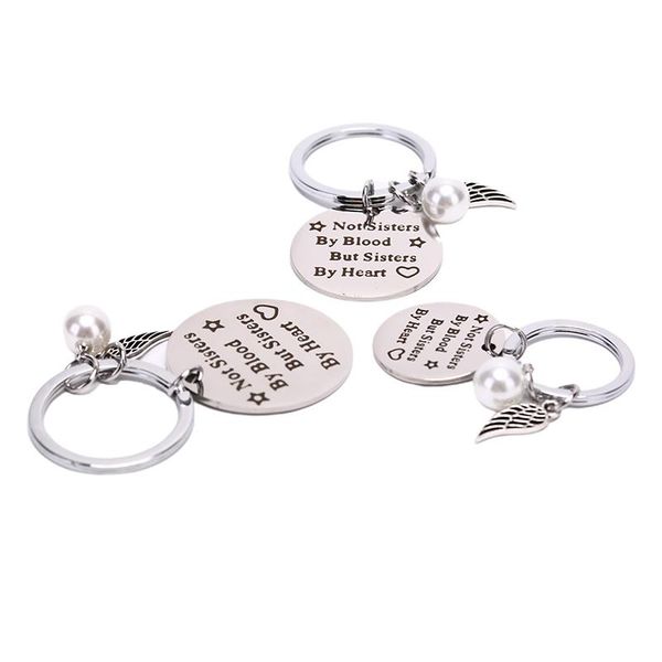 keychains friends keychain "not sisters by blood but heart" keyring friendship jewelry gift for women girls, Silver
keychains friends keychain "not sisters by blood but heart" keyring friendship jewelry gift for women girls, Silver