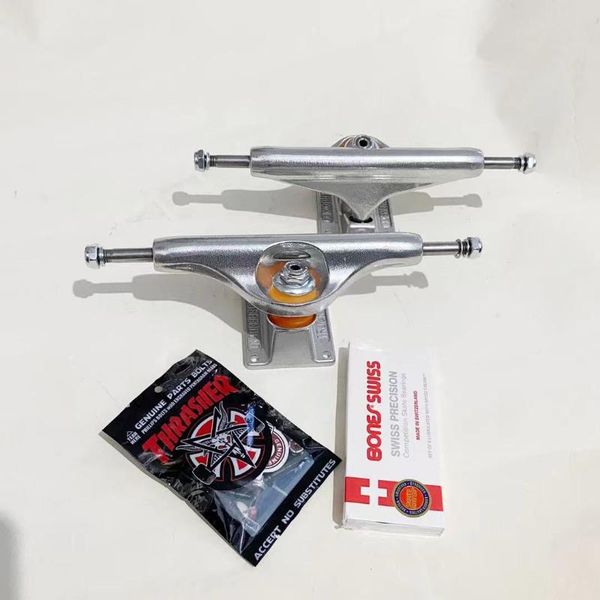 skateboarding 139 forged skateboard trucks 5.25 5.5 pro level original bushings bearings
skateboarding 139 forged skateboard trucks 5.25 5.5 pro level original bushings bearings