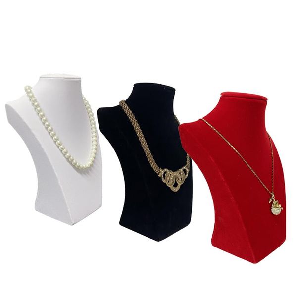 jewelry pouches, bags thick back portrait model necklace display stand velvet and white pu leather pendant, Pink;blue
jewelry pouches, bags thick back portrait model necklace display stand velvet and white pu leather pendant, Pink;blue