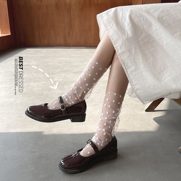 socks hosiery summer super thin small love flocking mh black children transparent legs high tube pile stockings, Black;white
socks hosiery summer super thin small love flocking mh black children transparent legs high tube pile stockings, Black;white