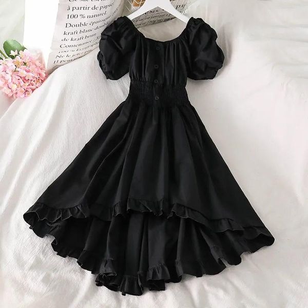 casual dresses ladies dress black kawaii gothic vintage elegant party club, Black;gray
casual dresses ladies dress black kawaii gothic vintage elegant party club, Black;gray