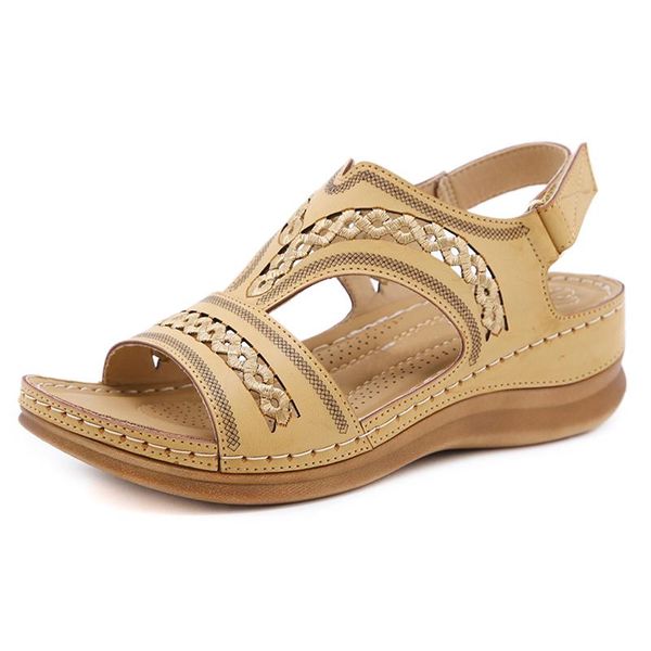 sandals 2021 plus size women retro stitching hollow out hook loop hand made wedges vintage style summer shoes, Black
sandals 2021 plus size women retro stitching hollow out hook loop hand made wedges vintage style summer shoes, Black