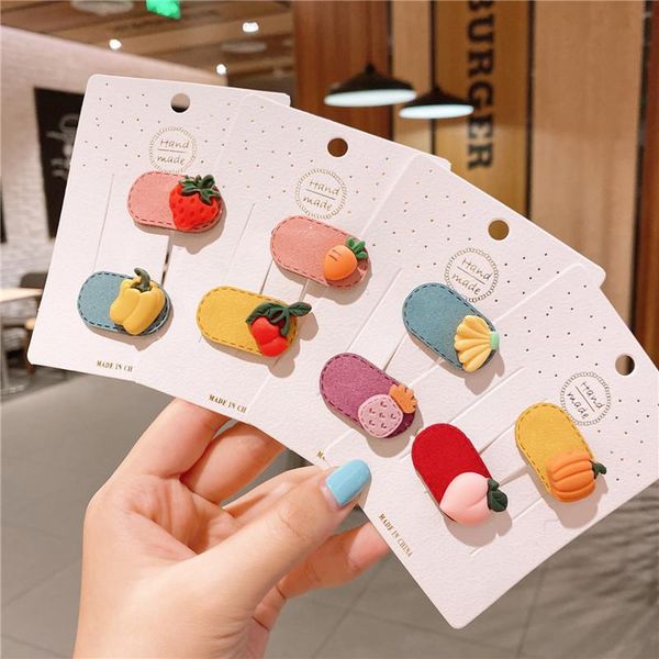 hair accessories 2 pcs korean fashion sweet girl baby barrettes children's cute colorful vegetable fruit bb clip headdress, Slivery;white
hair accessories 2 pcs korean fashion sweet girl baby barrettes children's cute colorful vegetable fruit bb clip headdress, Slivery;white