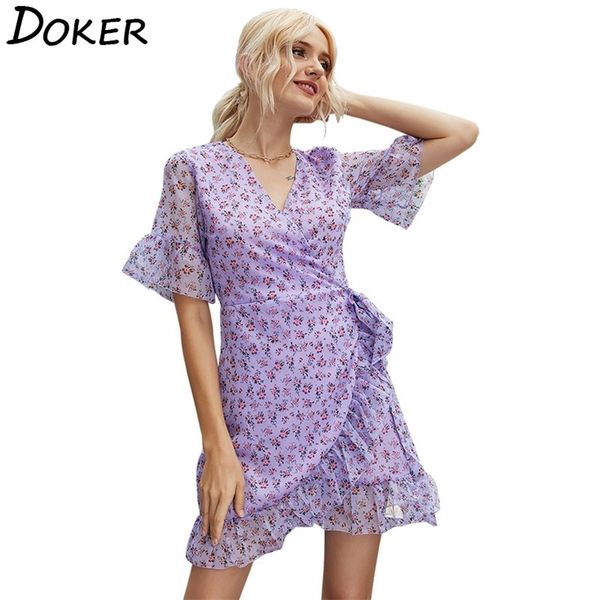 floral chiffon mini dres fashion ruffle v neck short sleeve casual boho beach elegant party ladies es vestidos 210604, Black;gray
floral chiffon mini dres fashion ruffle v neck short sleeve casual boho beach elegant party ladies es vestidos 210604, Black;gray