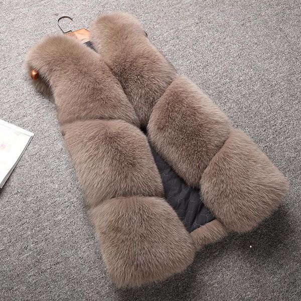 women's fur & faux real vest coat women clothes winter warm natural vests jacket outerwear overcoat manteau femme hiver zl545, Black
women's fur & faux real vest coat women clothes winter warm natural vests jacket outerwear overcoat manteau femme hiver zl545, Black