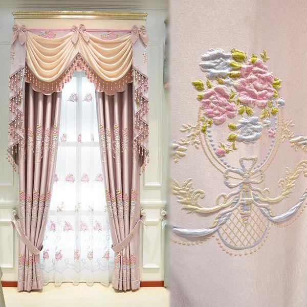european 4d embossed jacquard curtains for living room high-end villa pink luxury curtain tulle bedroom blinds drapes#4 & drapes
european 4d embossed jacquard curtains for living room high-end villa pink luxury curtain tulle bedroom blinds drapes#4 & drapes