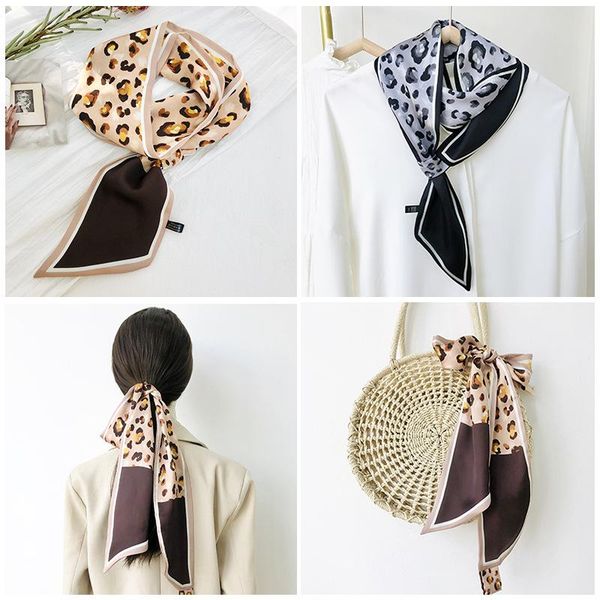 scarves 2021 leopard silk neck scarf for women foulard female hijab headband neckerchief bandana lady shawl wrap, Blue;gray
scarves 2021 leopard silk neck scarf for women foulard female hijab headband neckerchief bandana lady shawl wrap, Blue;gray