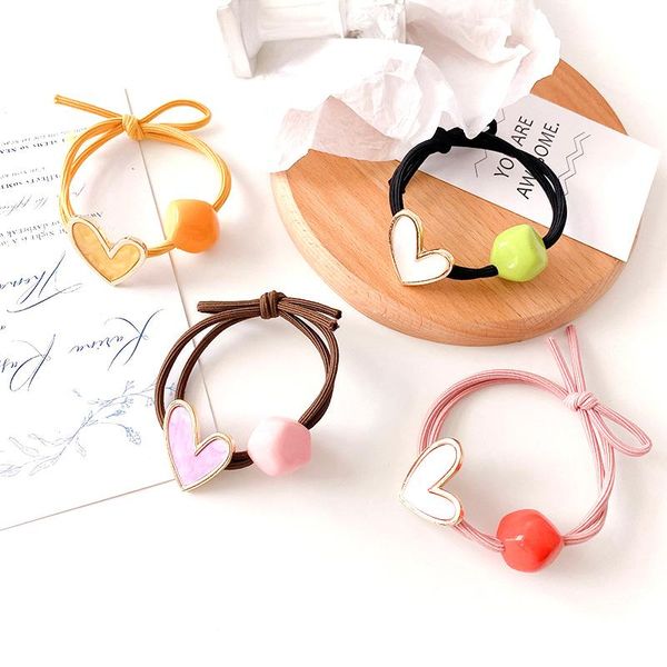 candy color love geometric hair bands for girls women lovely headband ponytail holder cute korean fashion accessories, Slivery;white
candy color love geometric hair bands for girls women lovely headband ponytail holder cute korean fashion accessories, Slivery;white