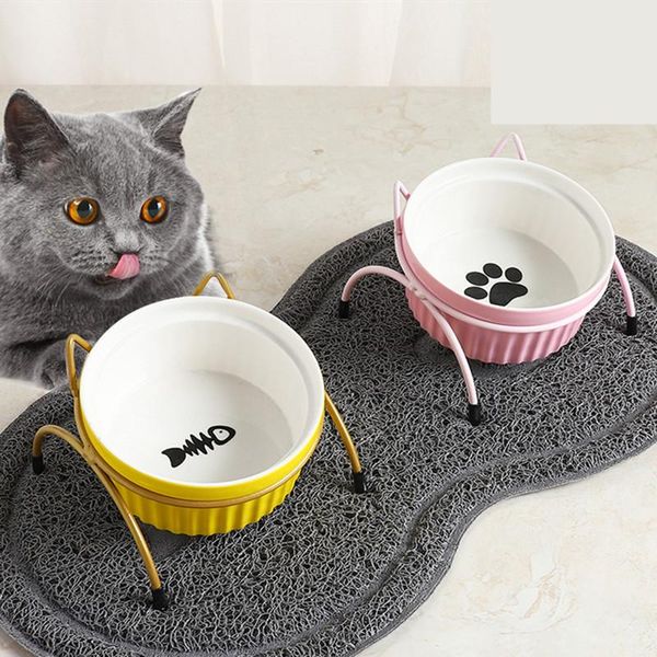 dog bowls & feeders cat candy colors ceramic iron frame anti-slip protection pet feeding drinking water food dishes
dog bowls & feeders cat candy colors ceramic iron frame anti-slip protection pet feeding drinking water food dishes