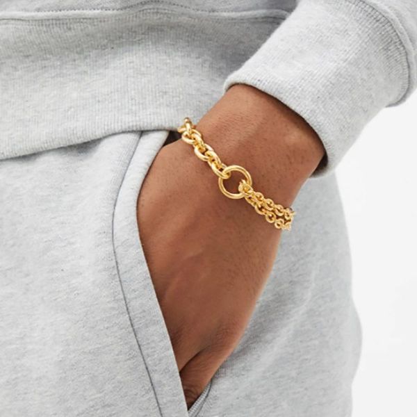 link, chain fashion gold asymmetric bracelets for women circle thick bracelet street hip hop party charm punk jewelry gift, Black
link, chain fashion gold asymmetric bracelets for women circle thick bracelet street hip hop party charm punk jewelry gift, Black