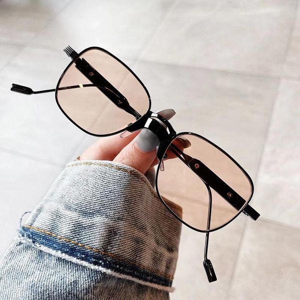 sunglasses 2021 fashion small champagne women vintage metal square transparent eyeglasses frame men black glasses female oculos, White;black
sunglasses 2021 fashion small champagne women vintage metal square transparent eyeglasses frame men black glasses female oculos, White;black