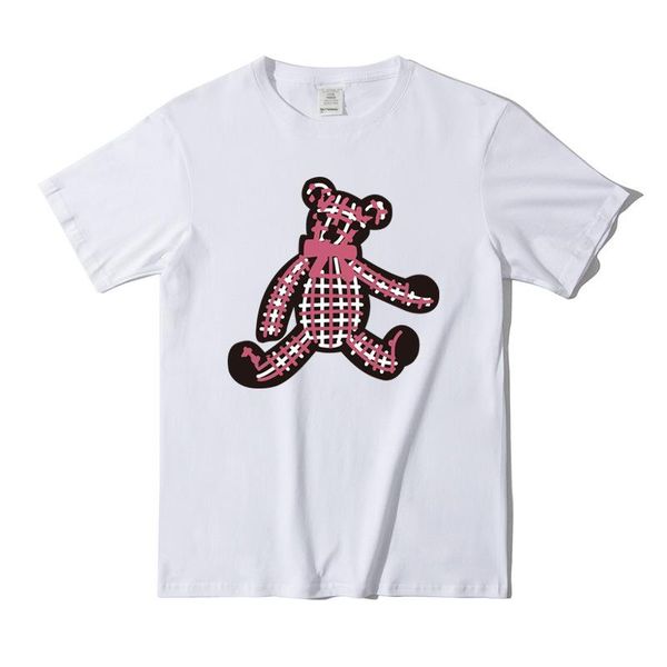 men's t-shirts 2021 summer women fashion tshirt cute bear100% cotton short sleeve loose fit t-shirt casual t shirt lovely cartoon tees, White;black
men's t-shirts 2021 summer women fashion tshirt cute bear100% cotton short sleeve loose fit t-shirt casual t shirt lovely cartoon tees, White;black