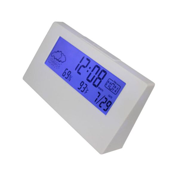 other clocks & accessories student lcd weather display deskclock temperature humidity snooze alarm multi-function electronic (white)
other clocks & accessories student lcd weather display deskclock temperature humidity snooze alarm multi-function electronic (white)