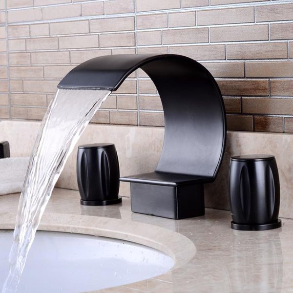bathroom sink faucets arrivals 3 holes square basin waterfall faucet brass black oil brushed widespread
bathroom sink faucets arrivals 3 holes square basin waterfall faucet brass black oil brushed widespread