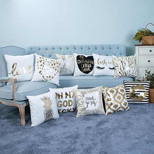 cushion/decorative pillow disding bronzing christmas cushion cover gold printed decorative case sofa seat car pillowcase soft
cushion/decorative pillow disding bronzing christmas cushion cover gold printed decorative case sofa seat car pillowcase soft