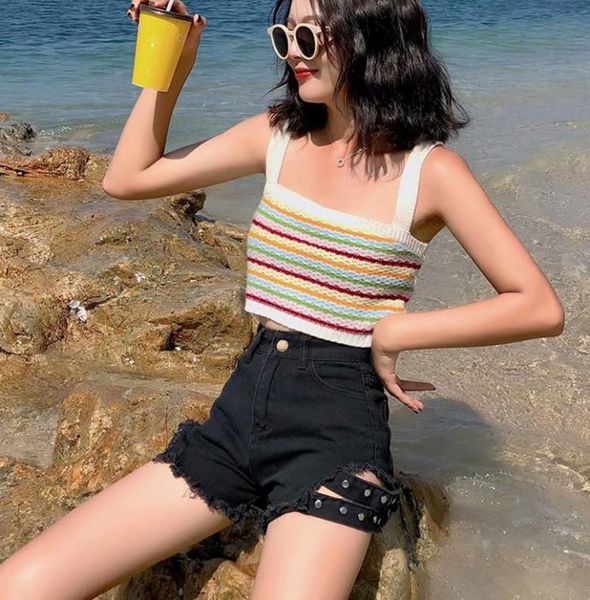 women's shorts summer korean version of the thin a word denim female loose wild edge wide leg high waist short women, White;black
women's shorts summer korean version of the thin a word denim female loose wild edge wide leg high waist short women, White;black