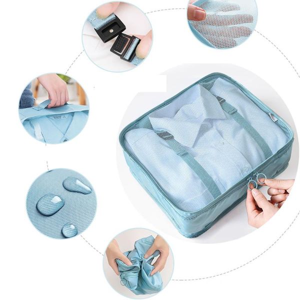 storage bags 6/8 pieces waterproof travel bag clothes luggage quilt packaging cube
storage bags 6/8 pieces waterproof travel bag clothes luggage quilt packaging cube