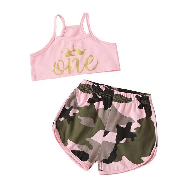 clothing sets 2021 summer product baby vest set 0-3 years old girl printed fashion sling + camouflage shorts two-piece, White
clothing sets 2021 summer product baby vest set 0-3 years old girl printed fashion sling + camouflage shorts two-piece, White