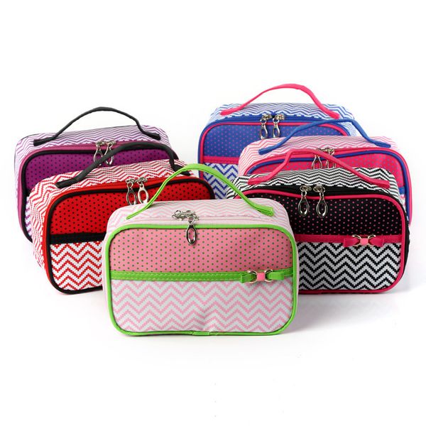 wavy cosmetic bags women classic wavy handbag waterproof makeup bag dot printed storage bags with bowknot travel organizer case
wavy cosmetic bags women classic wavy handbag waterproof makeup bag dot printed storage bags with bowknot travel organizer case