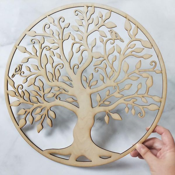 party decoration wooden sign tree of life shape laser cut wood wall art home decor handmade coasters craft making sacred geometry ornament
party decoration wooden sign tree of life shape laser cut wood wall art home decor handmade coasters craft making sacred geometry ornament